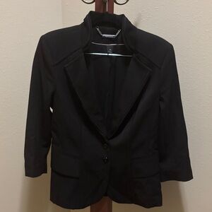 White House Black Market Classic Black Blazer